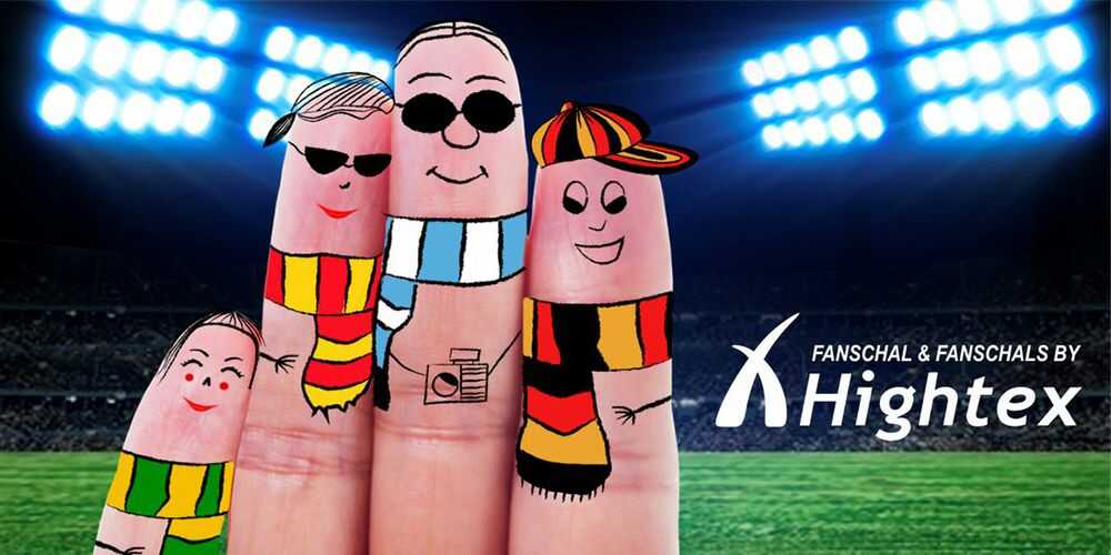 Motto Karneval Schals kaufen vom Fanschal Hersteller -  Fanschalstrickerei